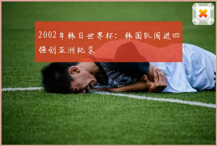 2002年韩日世界杯：韩国队闯进四强创亚洲纪录